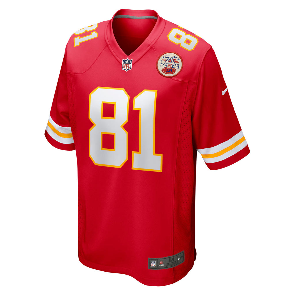 Kansas City Chiefs Blake Bell Red Game Player Jersey