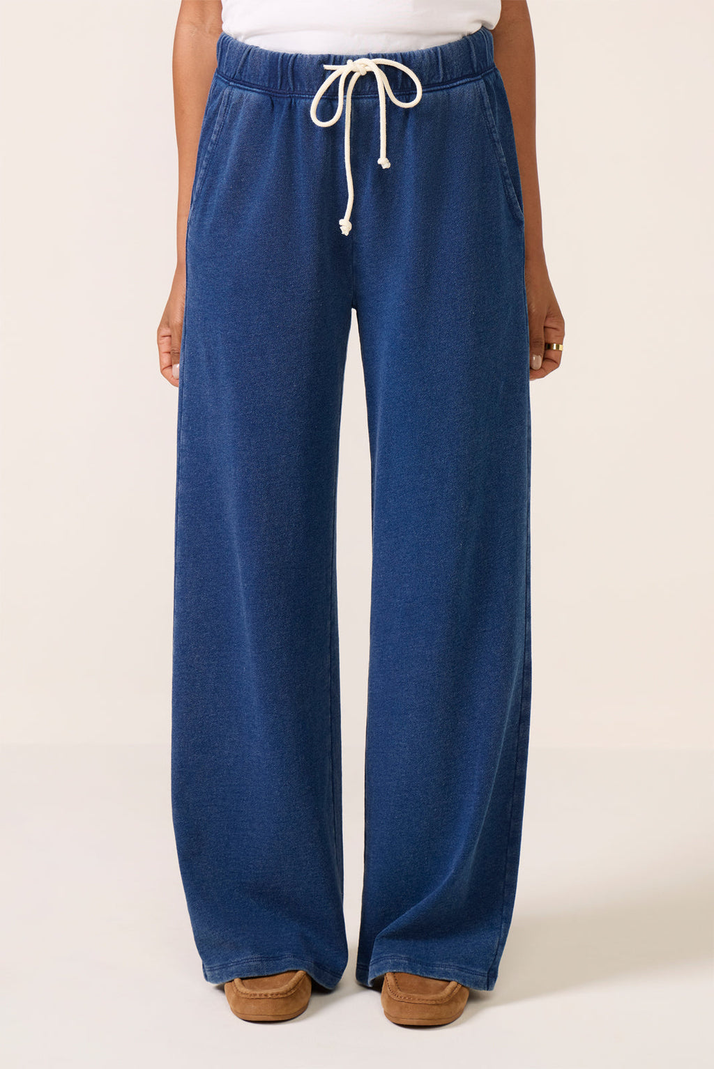 Women's Hunter Knit Denim Wide Leg Pants