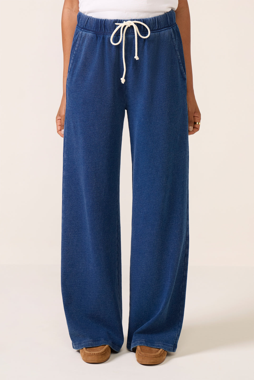 Women's Hunter Knit Denim Wide Leg Pants