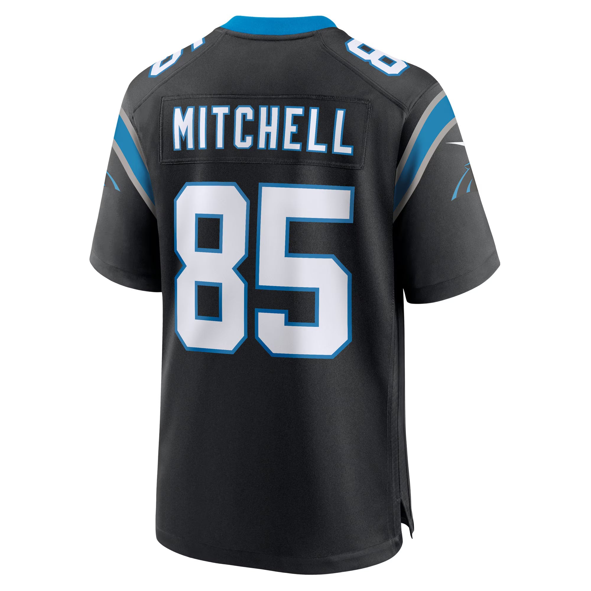 Carolina Panthers James Mitchell Black Team Game Jersey