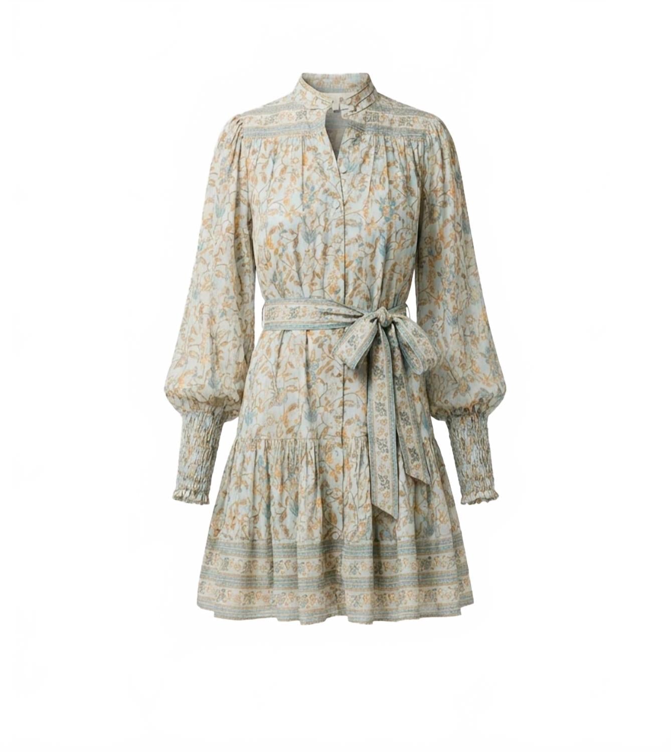 Karlie Mini Dress In Beige
