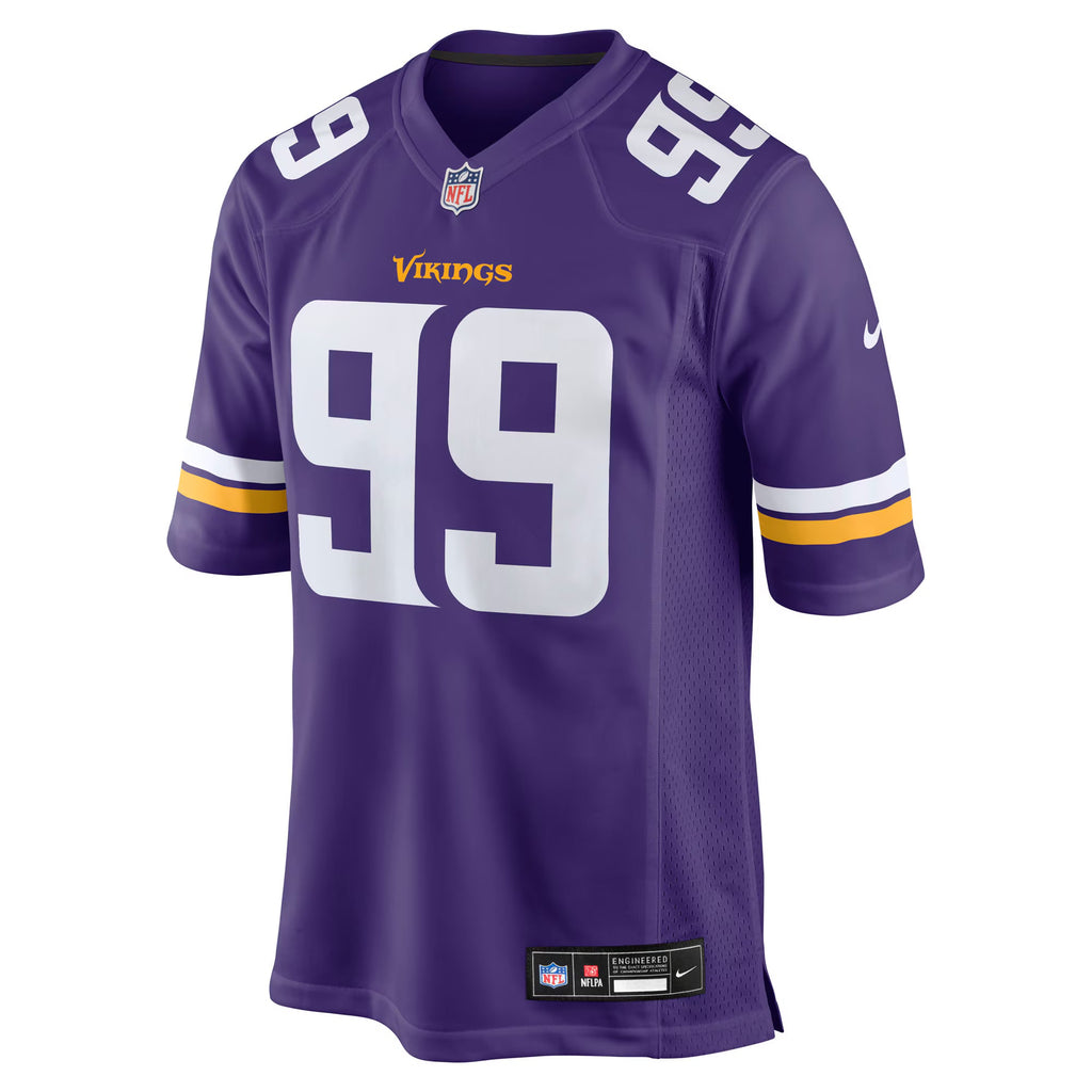 Minnesota Vikings Elijah Williams Purple Team Game Jersey