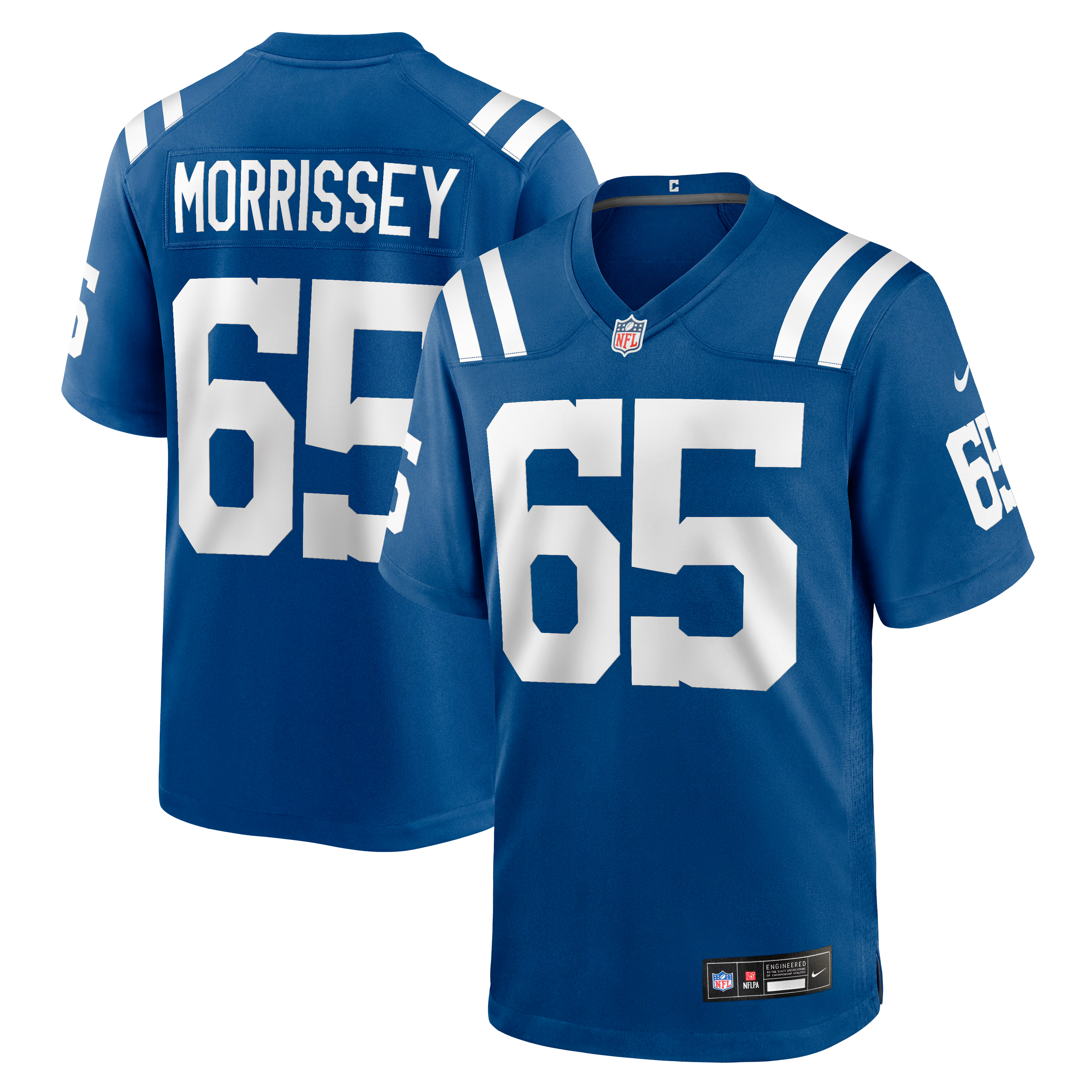 Indianapolis Colts Jimmy Morrissey Royal Team Game Jersey