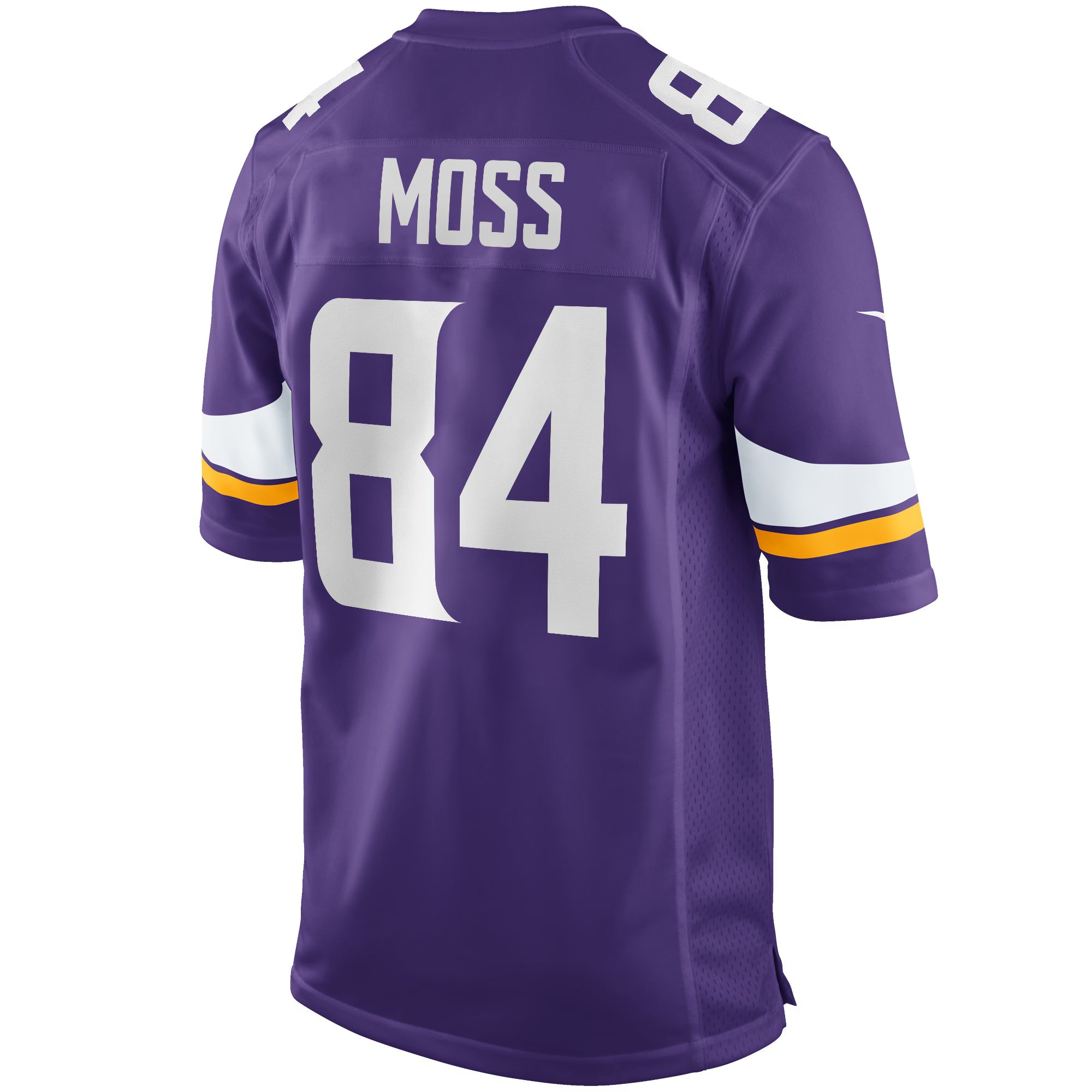 Minnesota Vikings Randy Moss Purple Game Retired Player Jersey