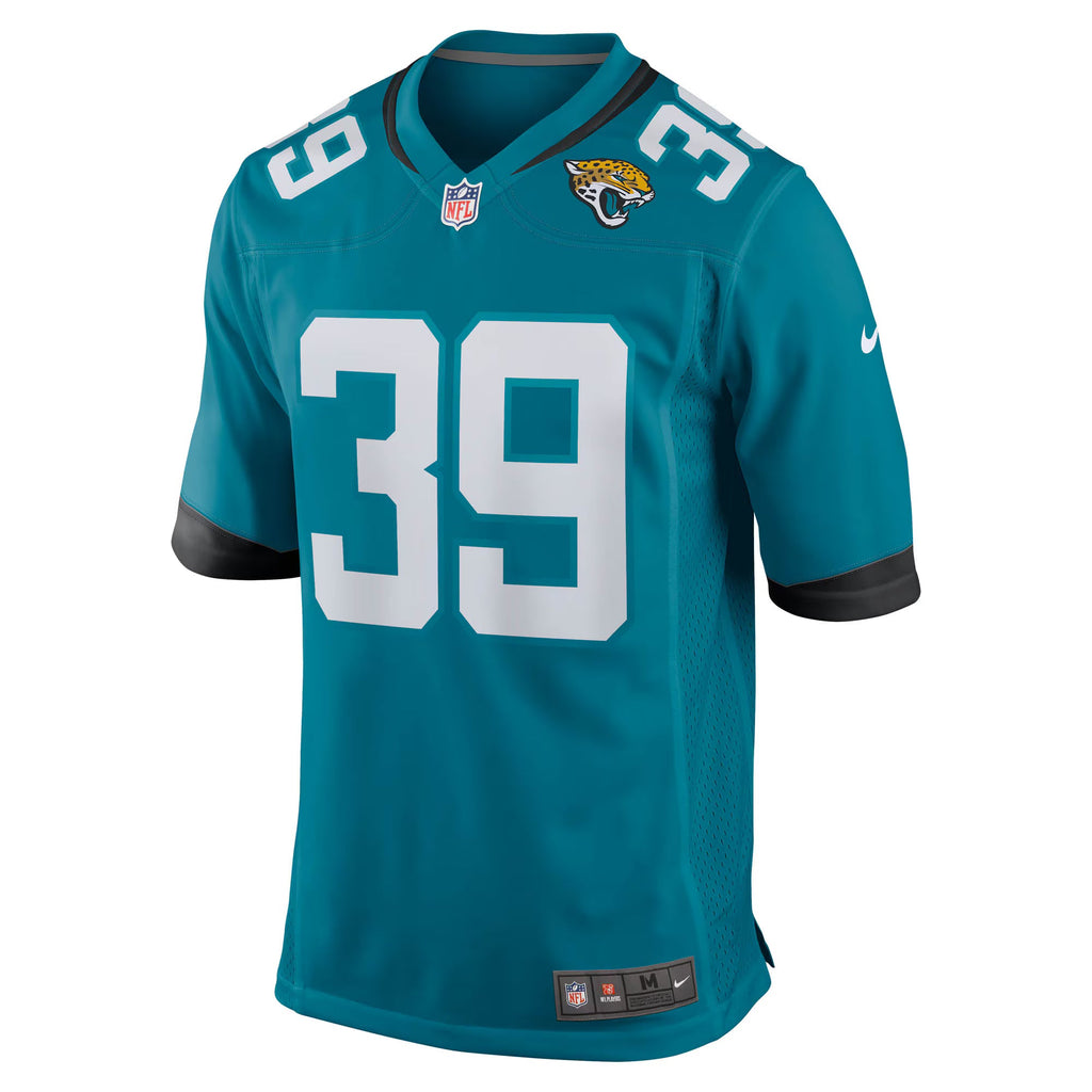 Jacksonville Jaguars Cam Little Teal Team Game Jersey
