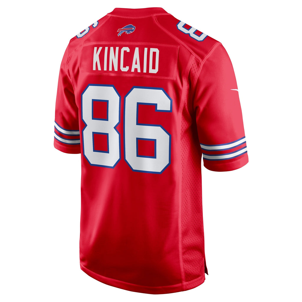 Buffalo Bills Dalton Kincaid Red Alternate Game Jersey