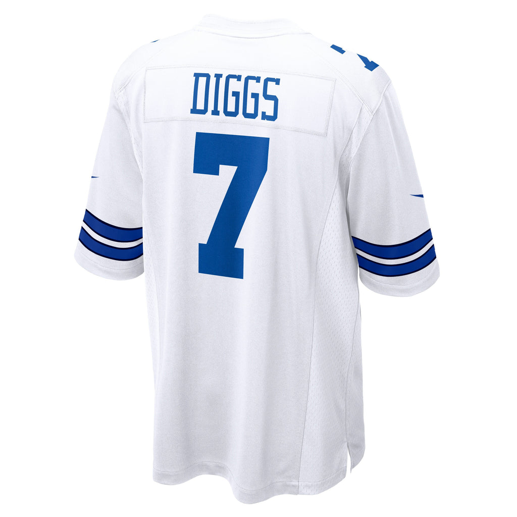 Dallas Cowboys Trevon Diggs White Game Jersey