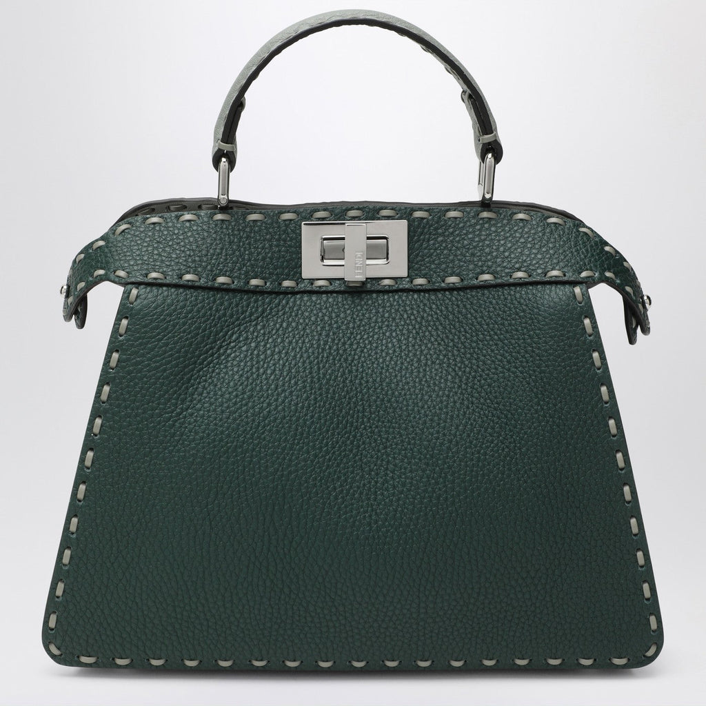 Fendi Multicolour Sage Selleria Small Peekaboo Iseeu Bag Women
