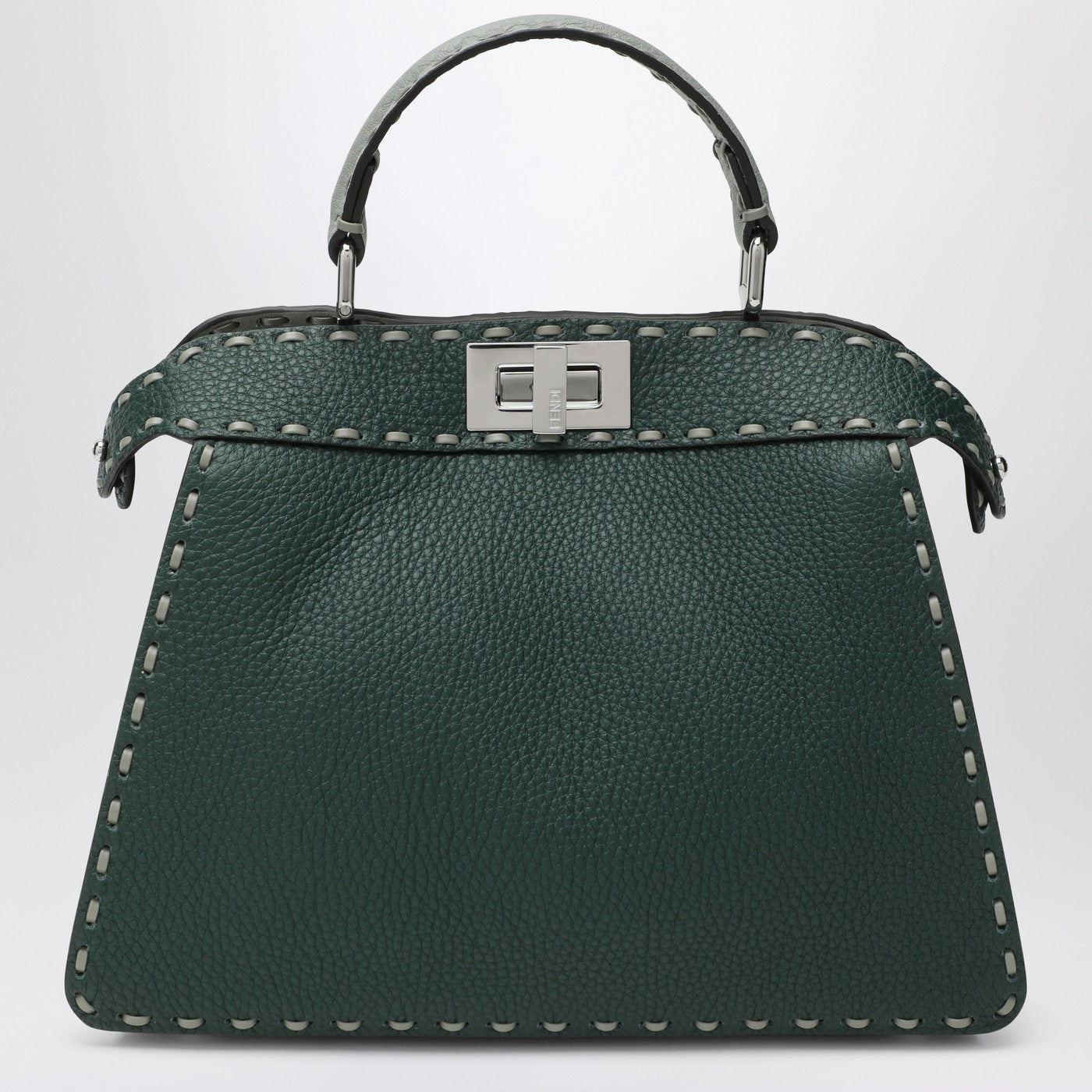 Fendi Multicolour Sage Selleria Small Peekaboo Iseeu Bag Women