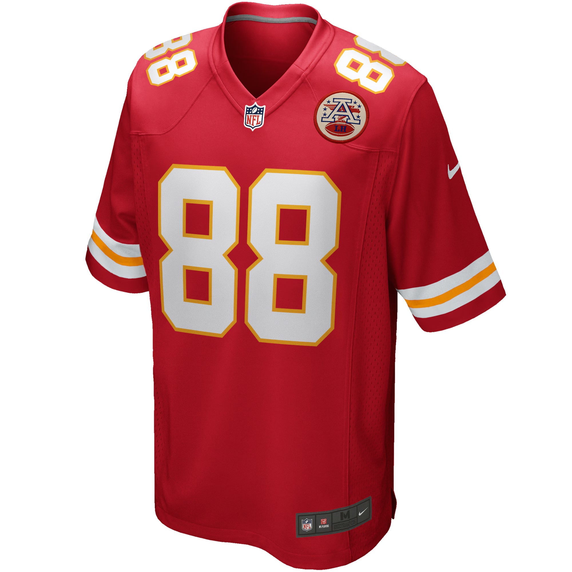 Kansas City Chiefs Tony Gonzalez Red Game Retired Player Jersey