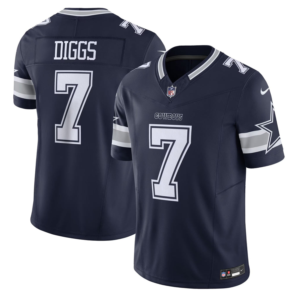 Dallas Cowboys Trevon Diggs Navy Vapor F.U.S.E. Limited Jersey