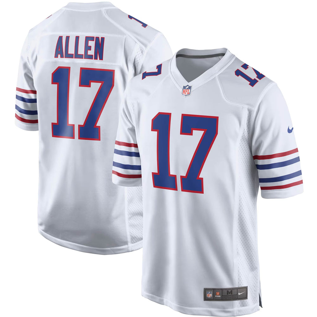 Buffalo Bills Josh Allen White Alternate Game Player Jersey