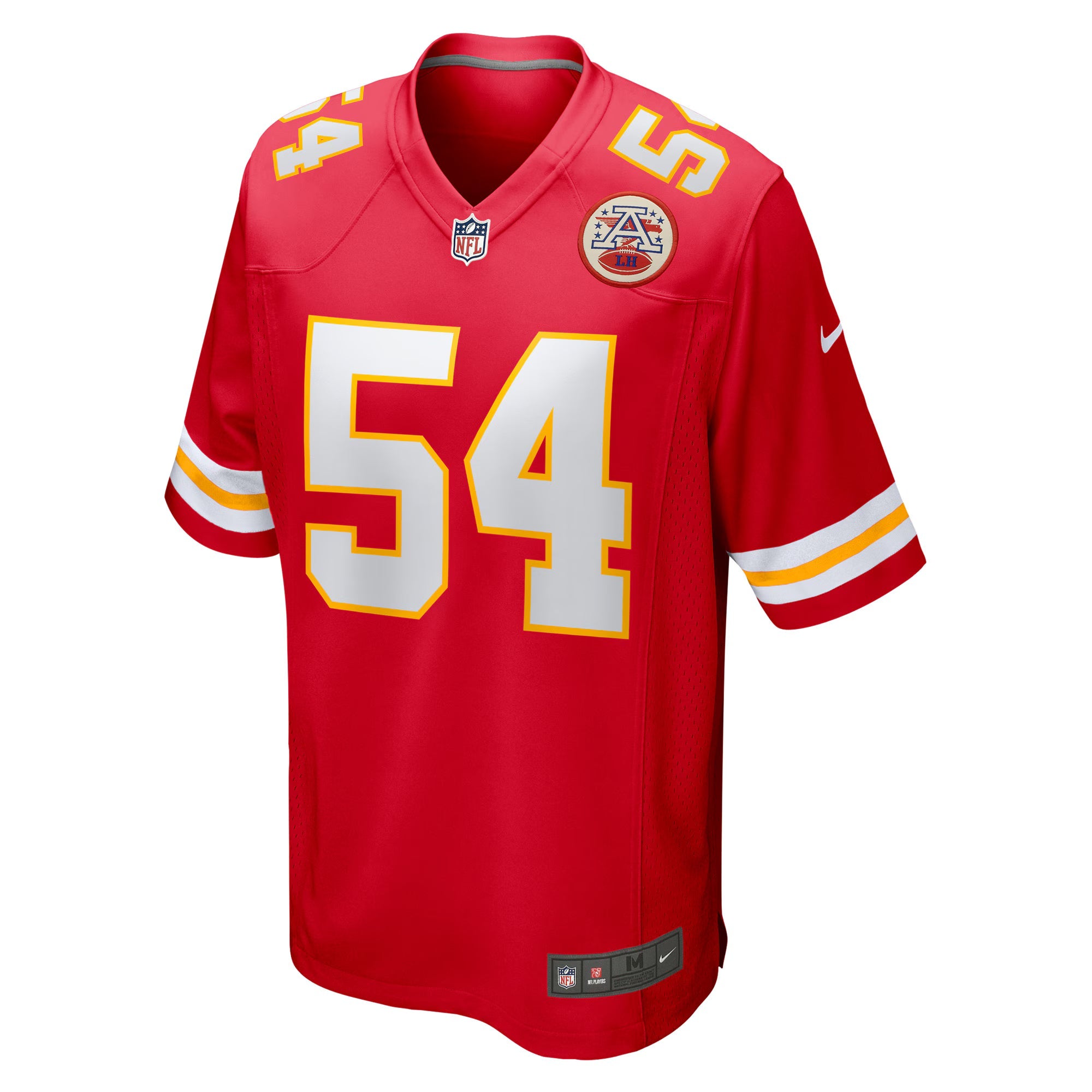 Kansas City Chiefs Leo Chenal Red Game Player Jersey