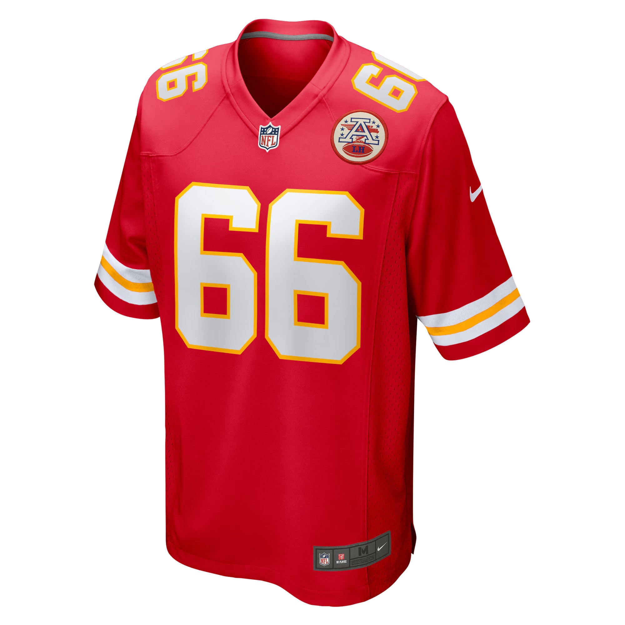Kansas City Chiefs Mike Caliendo Red Game Player Jersey