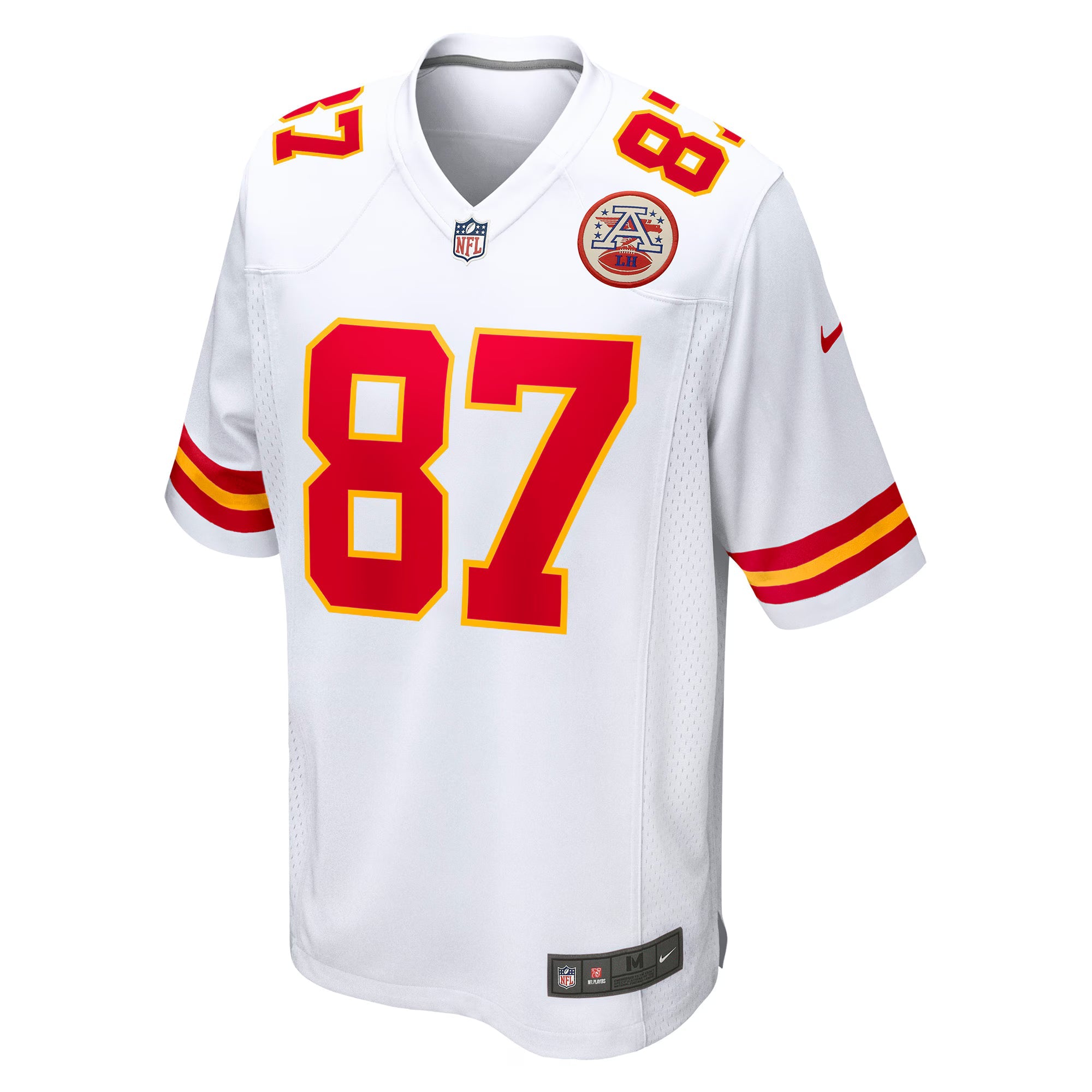 Kansas City Chiefs Travis Kelce White Player Game Jersey