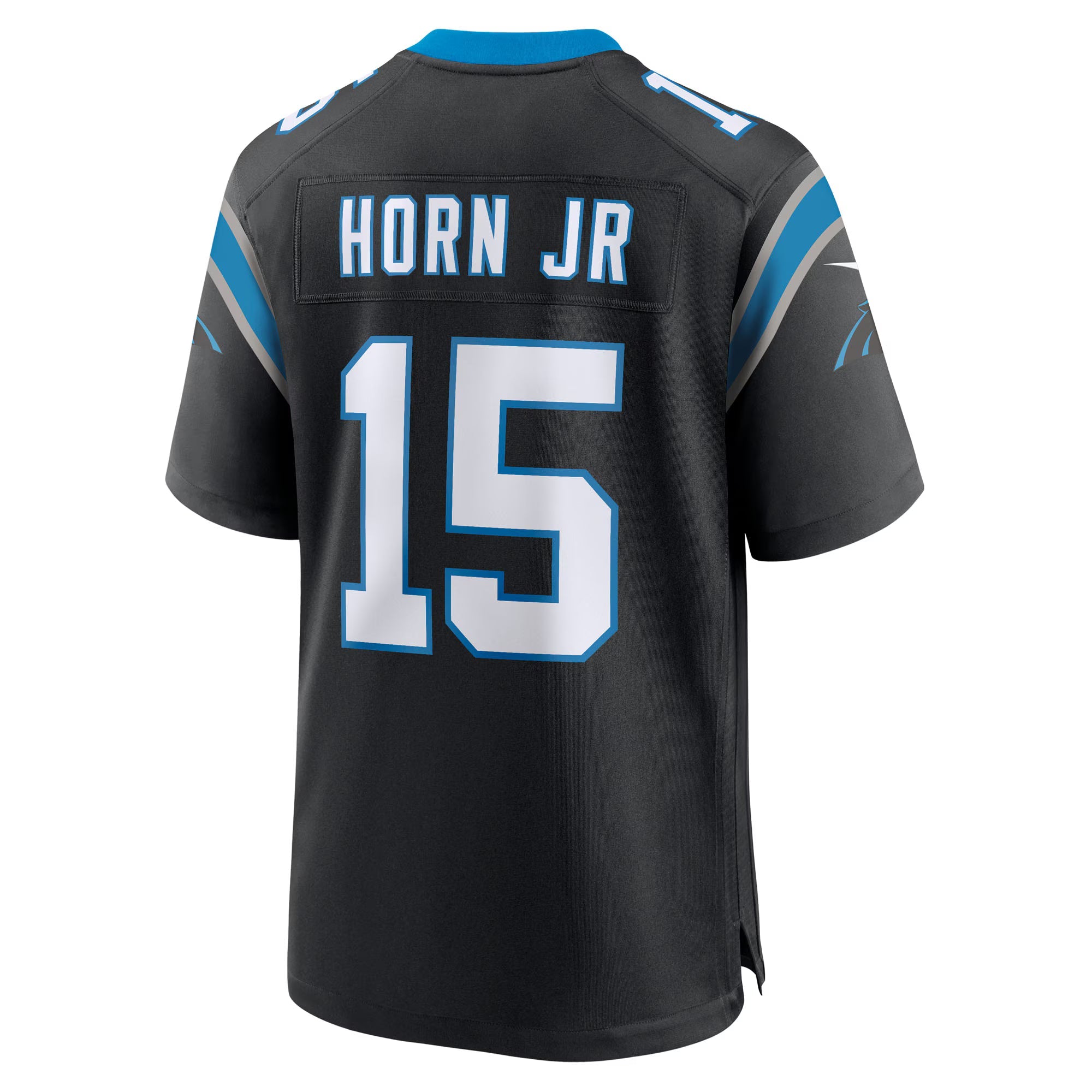 Carolina Panthers Jimmy Horn Jr Black Team Game Jersey