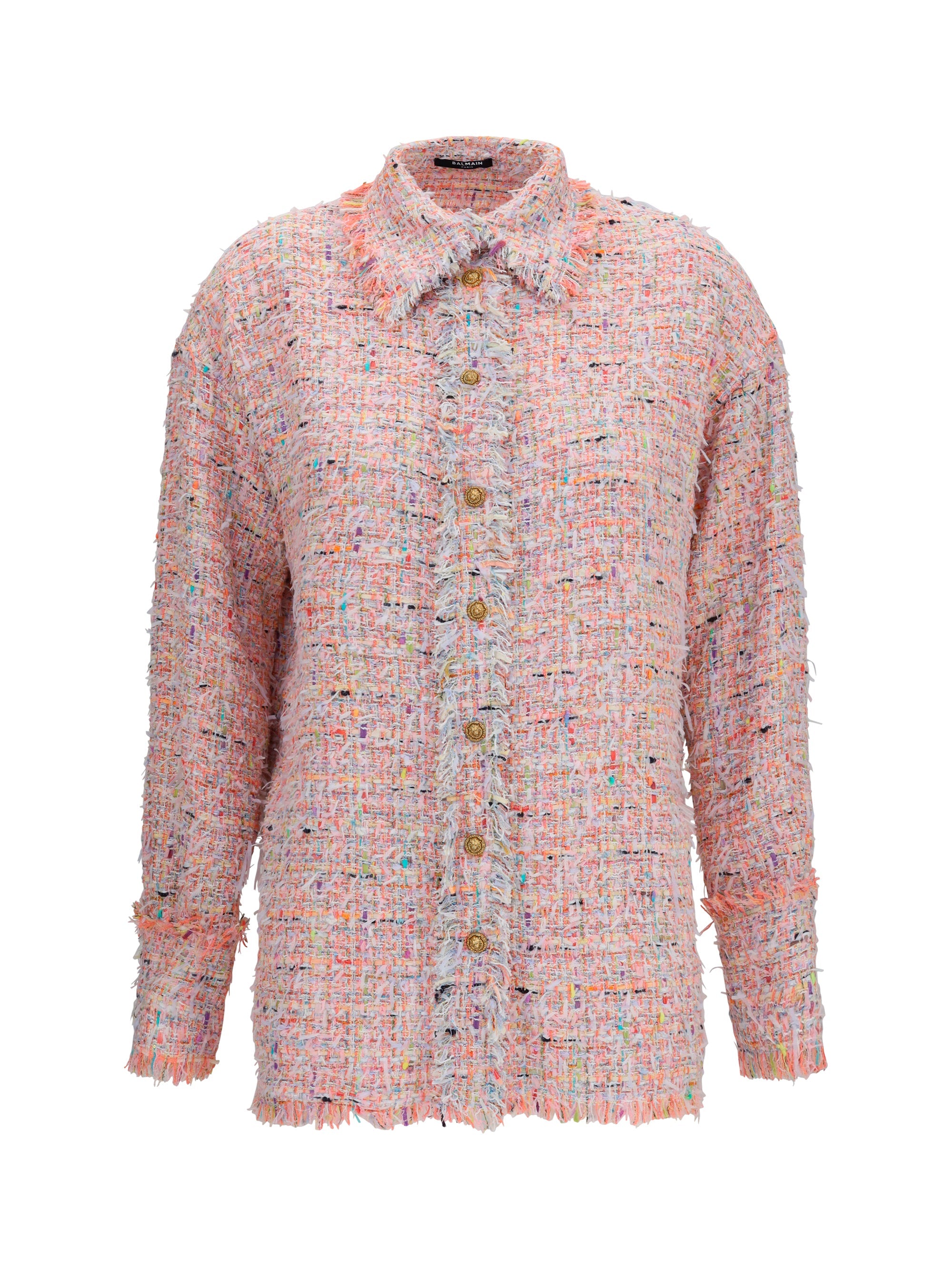 Balmain Women Tweed Shirt