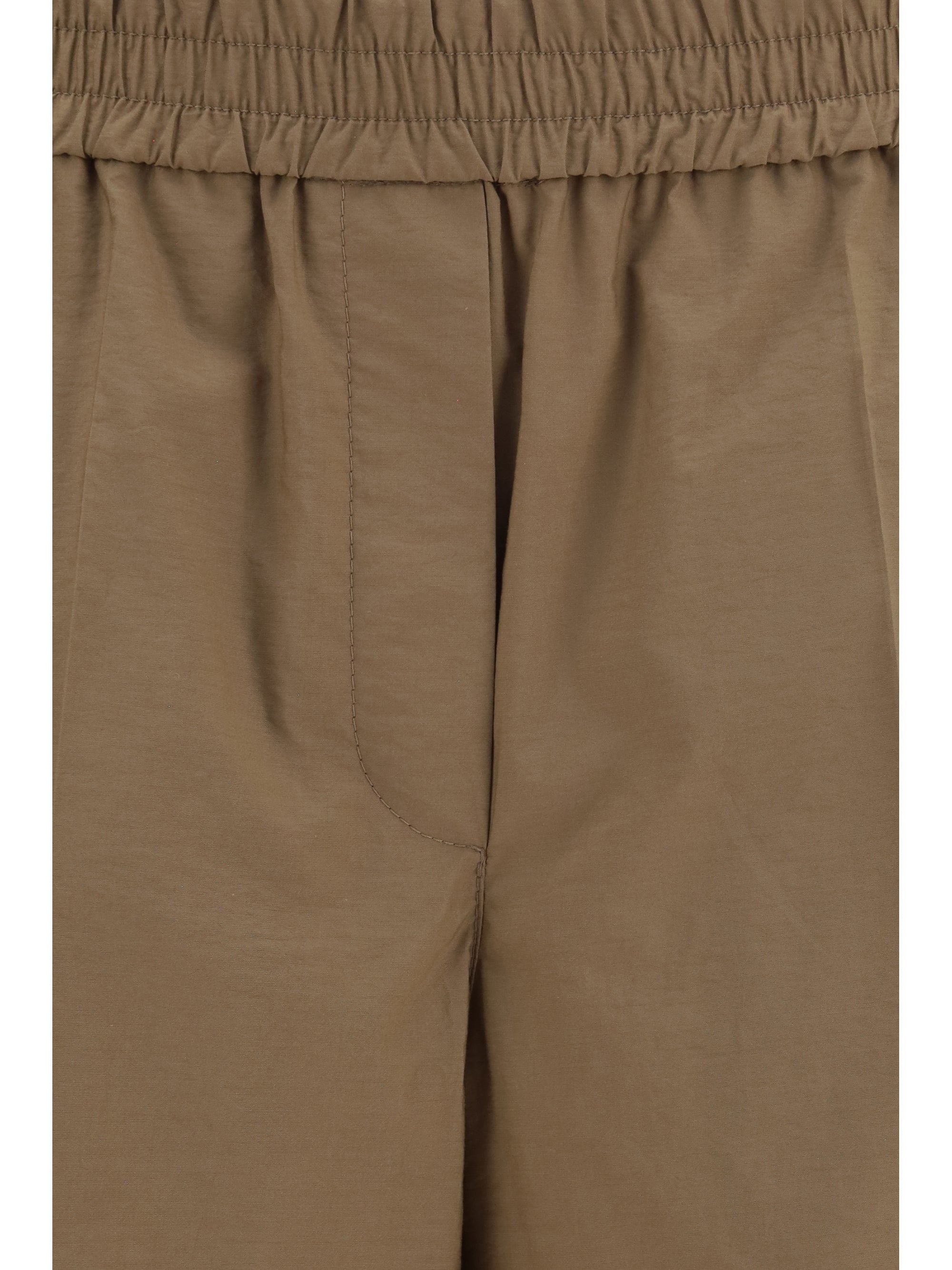 Brunello Cucinelli Women Pants With Elasticated Waist