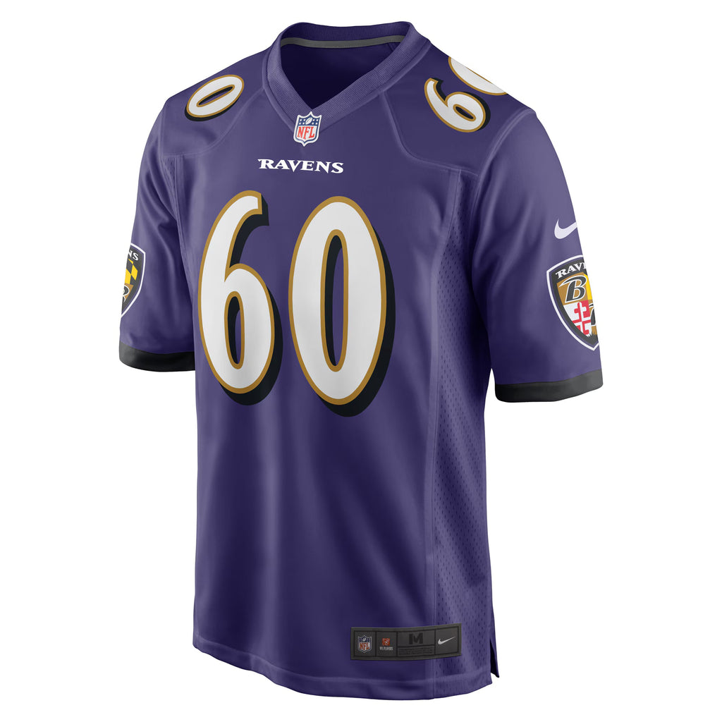 Baltimore Ravens Kyle Fuller Purple Game Jersey
