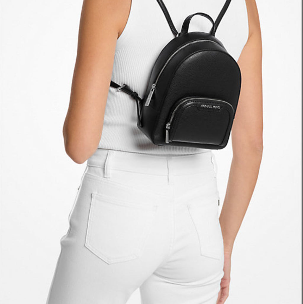NWT Michael Kors Jaycee XS Mini Convertible Leather Backpack/Crossbody Bag