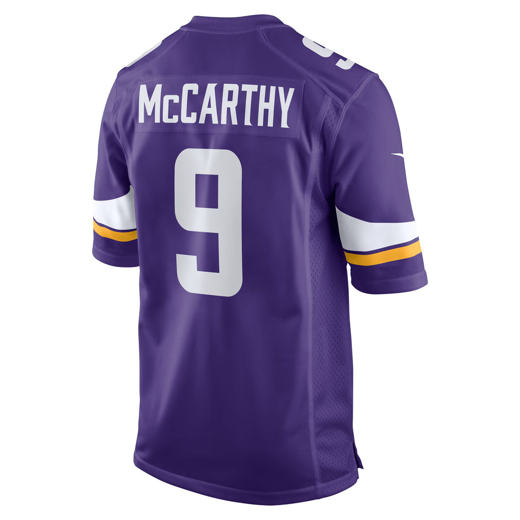 Minnesota Vikings J.J. McCarthy Purple Player Game Jersey