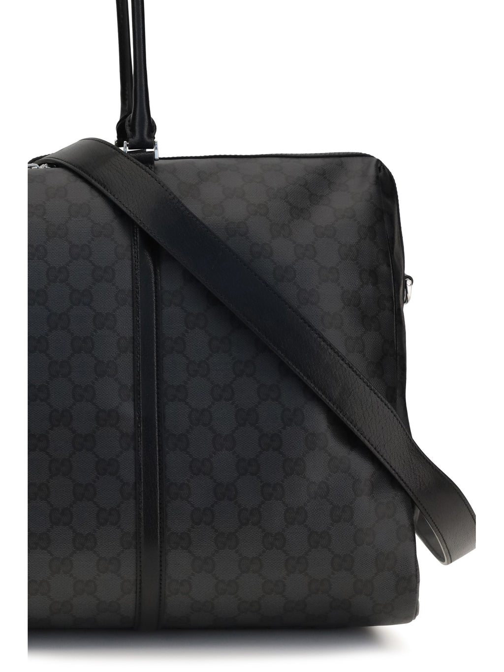 Gucci Women Gg Travel Bag With Web Stripe