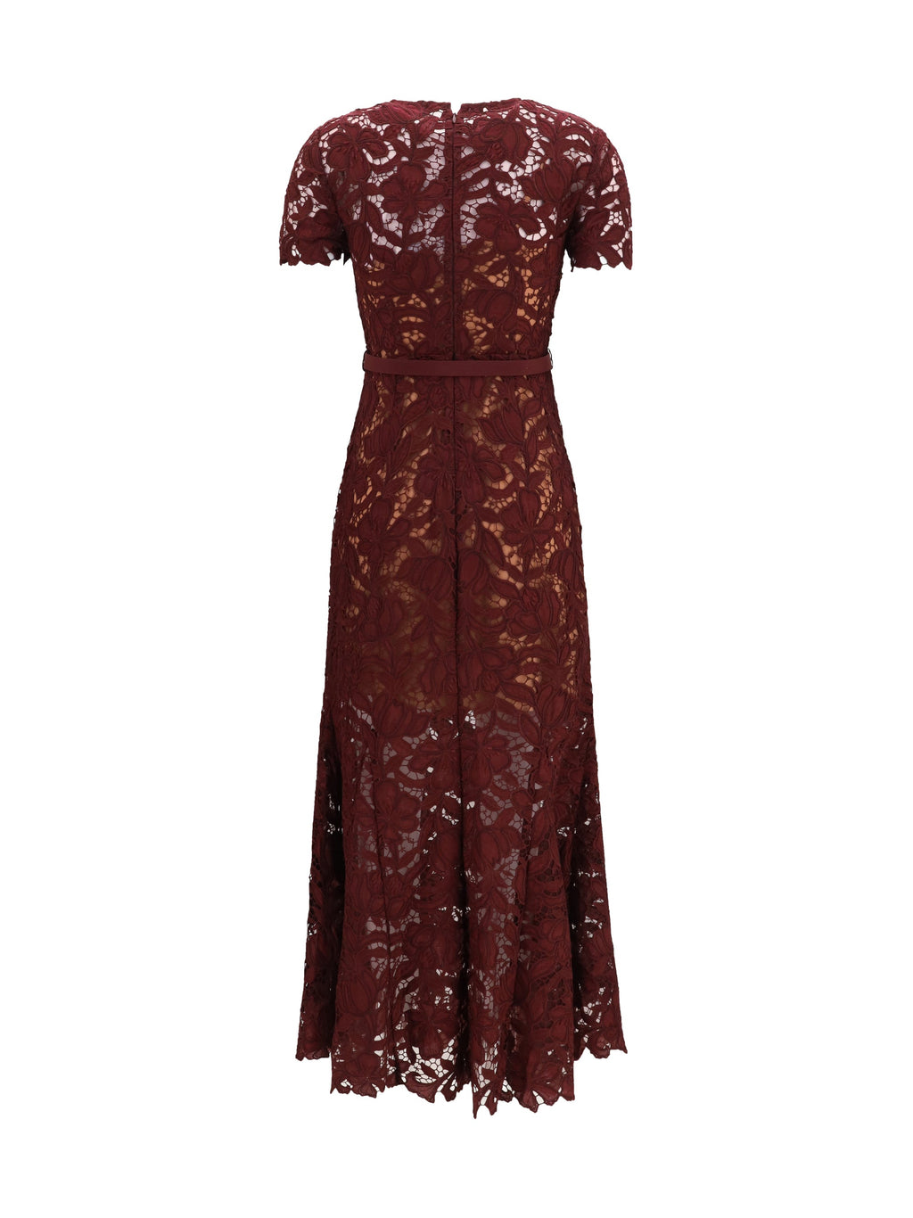 Self-Portrait Women Midi Lace Dress