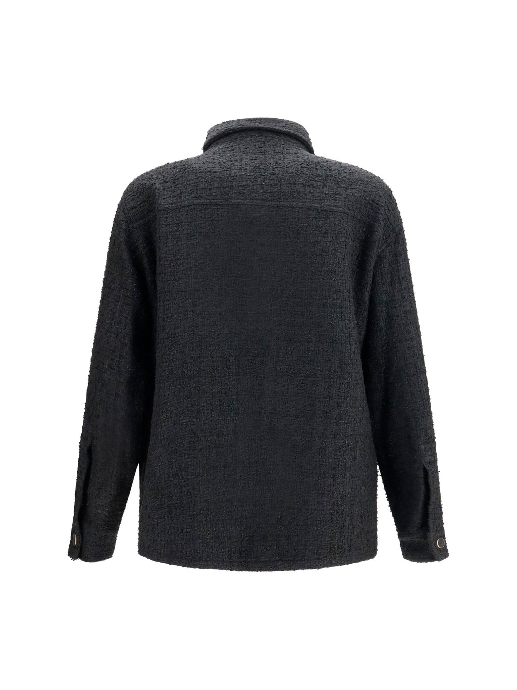Balmain Men Tweed Buttoned Jacket