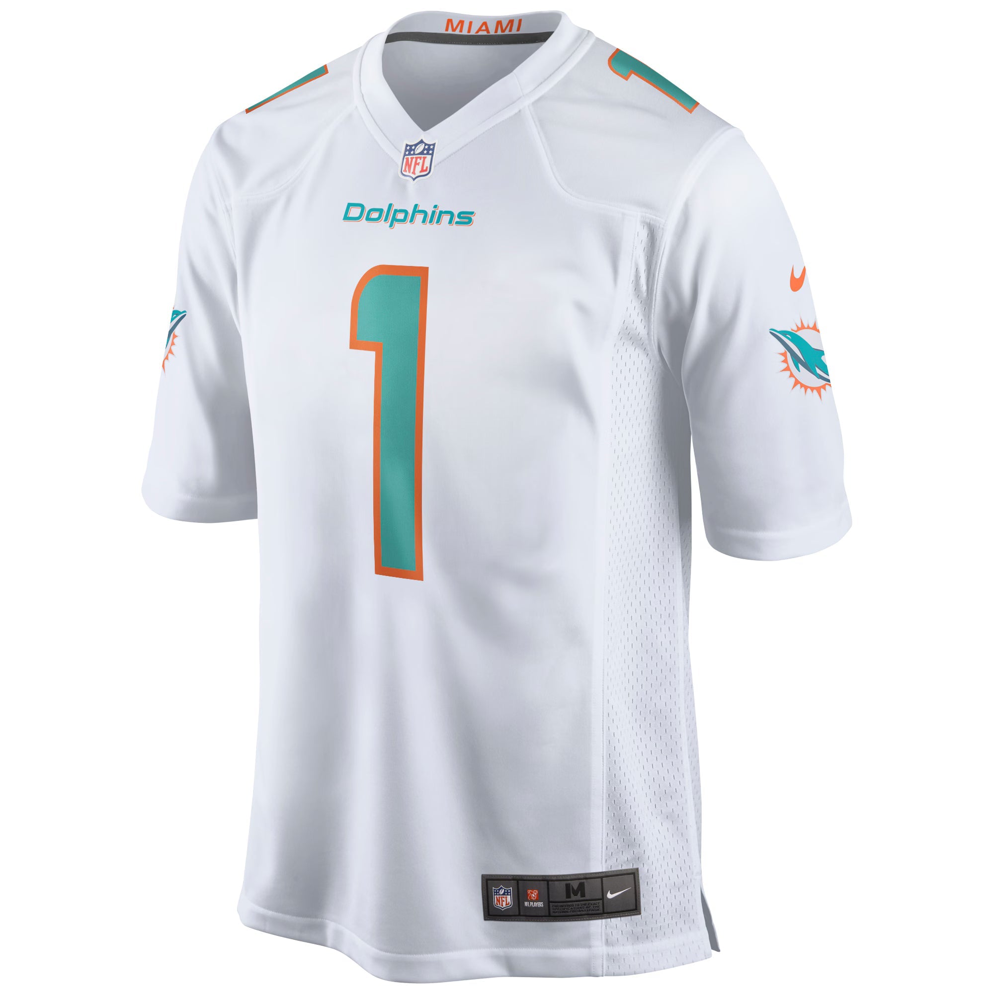 Miami Dolphins Tua Tagovailoa White Game Jersey