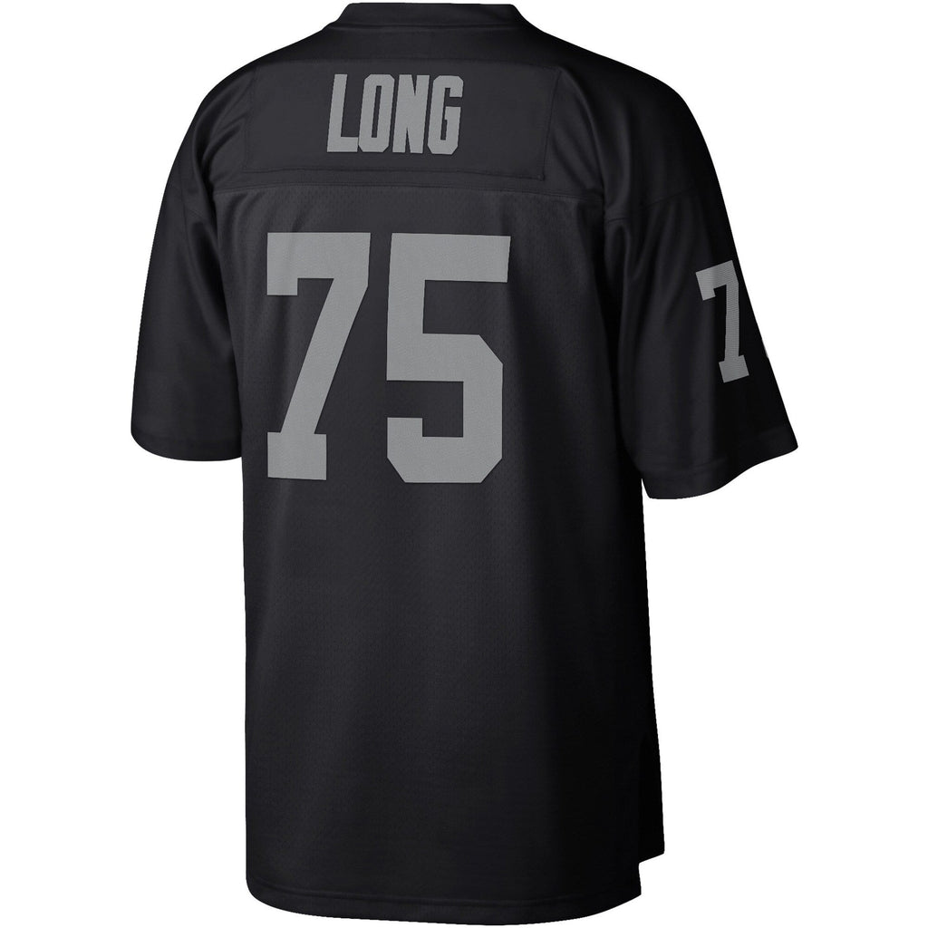 Las Vegas Raiders Howie Long Mitchell & Ness Black Legacy Replica Jersey