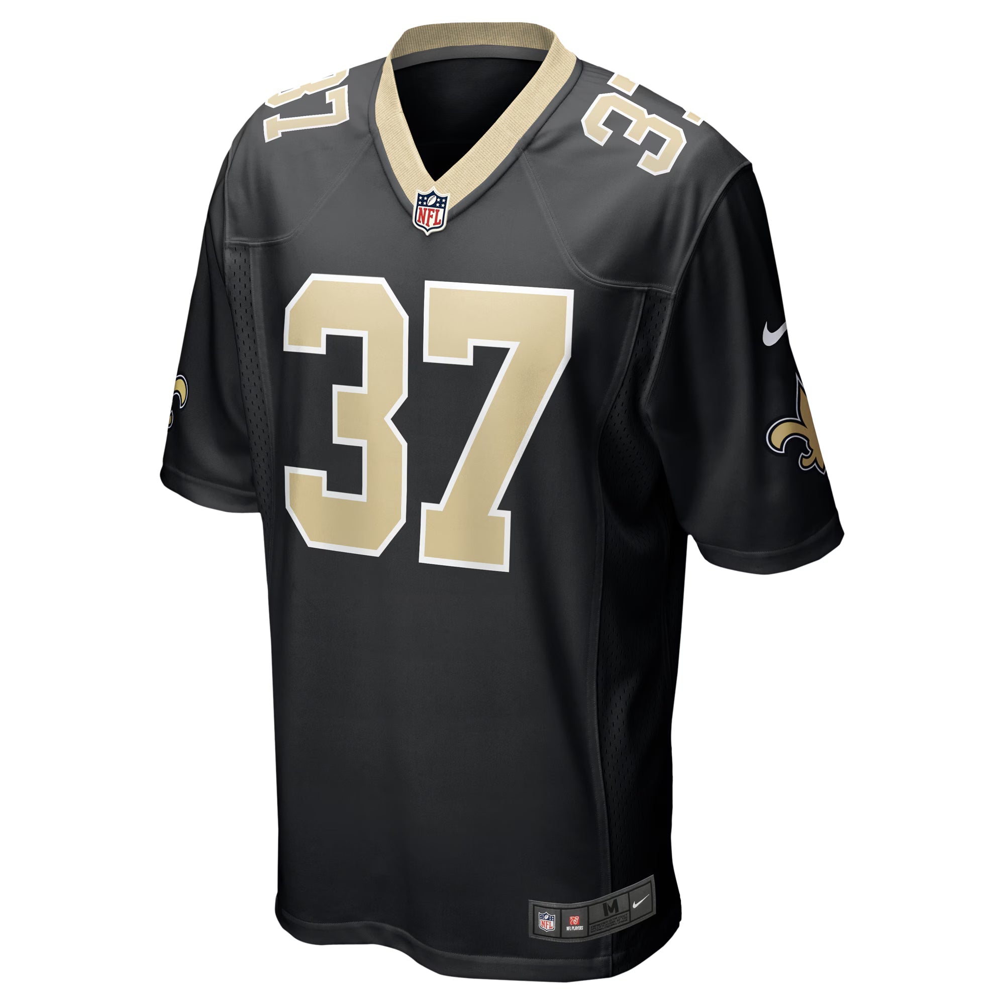 New Orleans Saints Jordan Mims Black Team Game Jersey