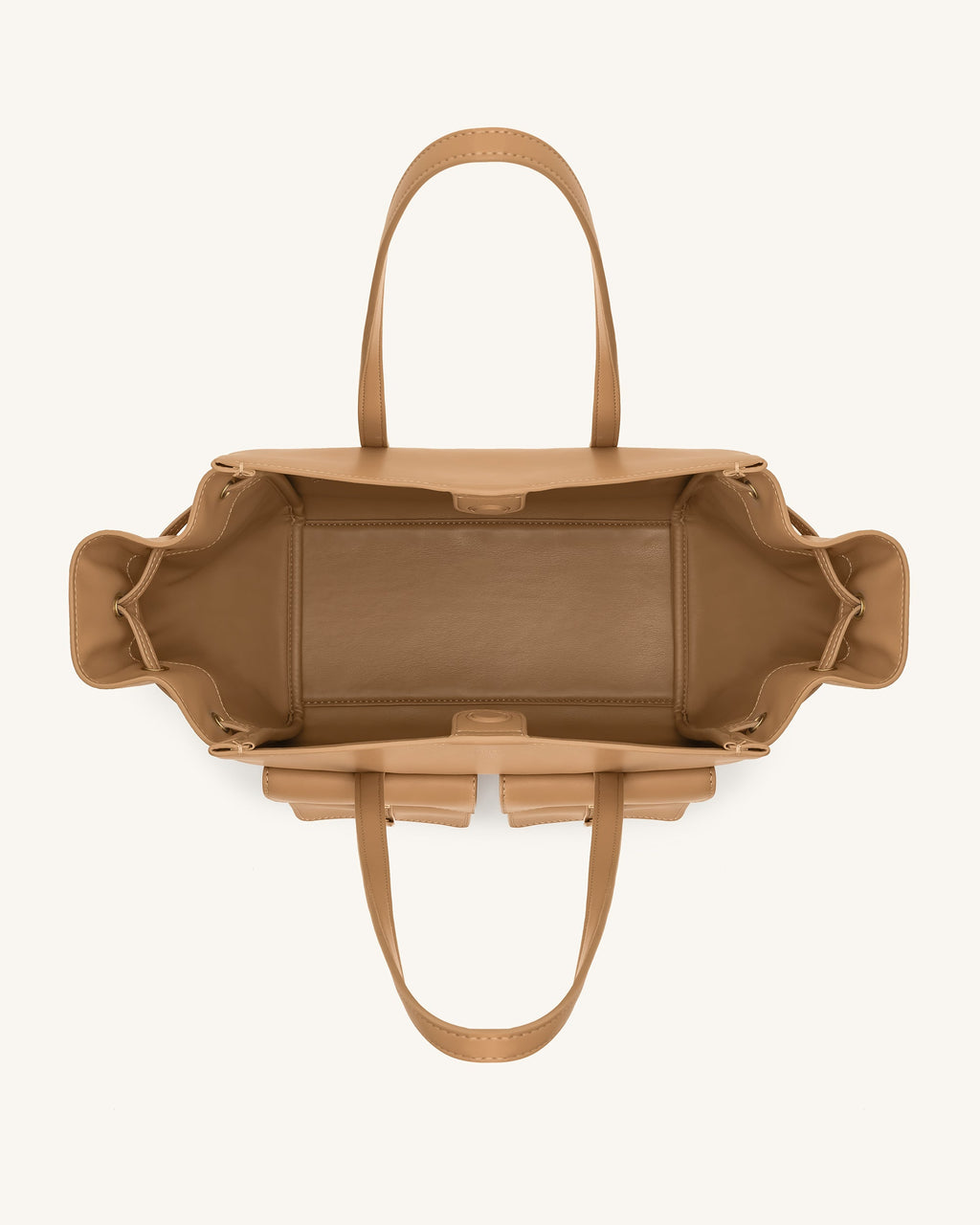 Linda Tote Bag - Latte Color