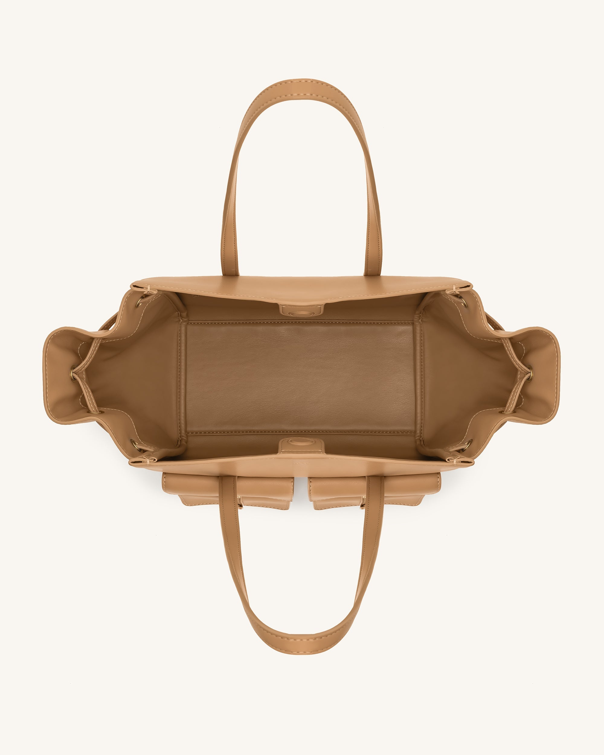 Linda Tote Bag - Latte Color
