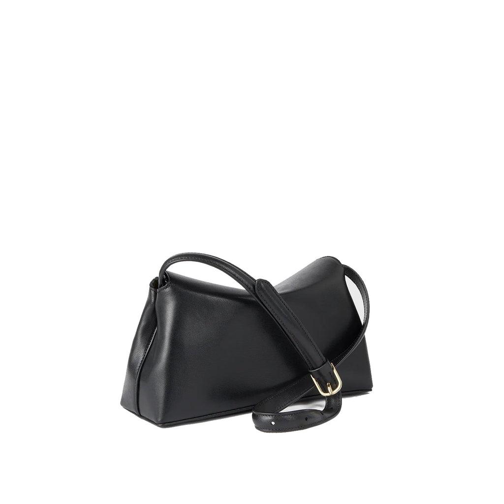 Toteme T-Lock Leather Clutch Bag Women