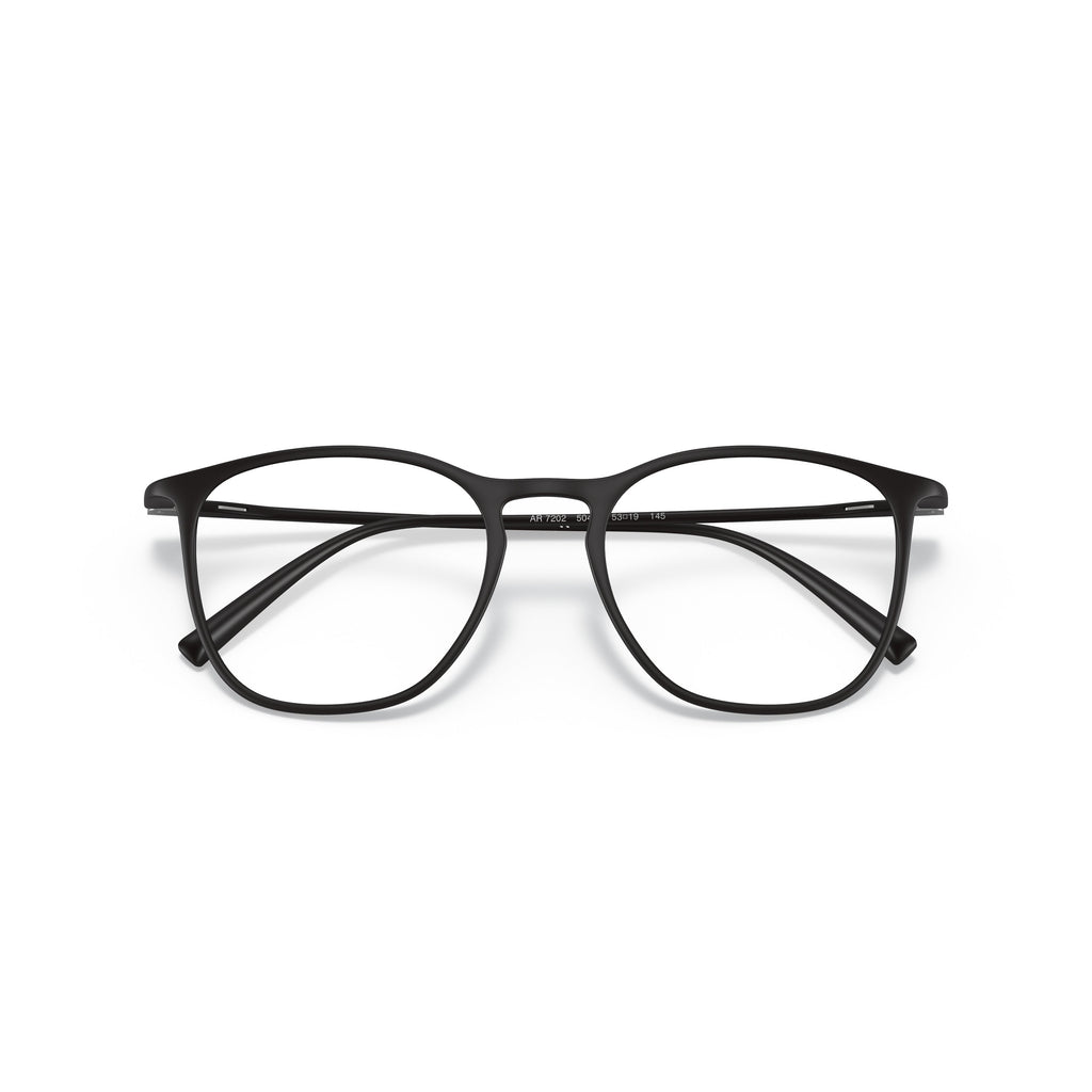 0Ar7202 Minimalist Black Nylon Sunglasses