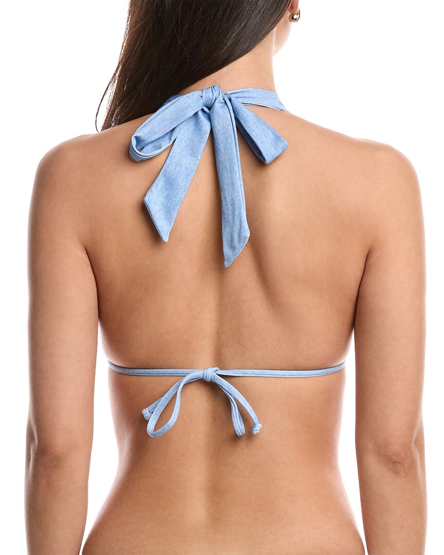 WeWoreWhat Halter Bikini Top