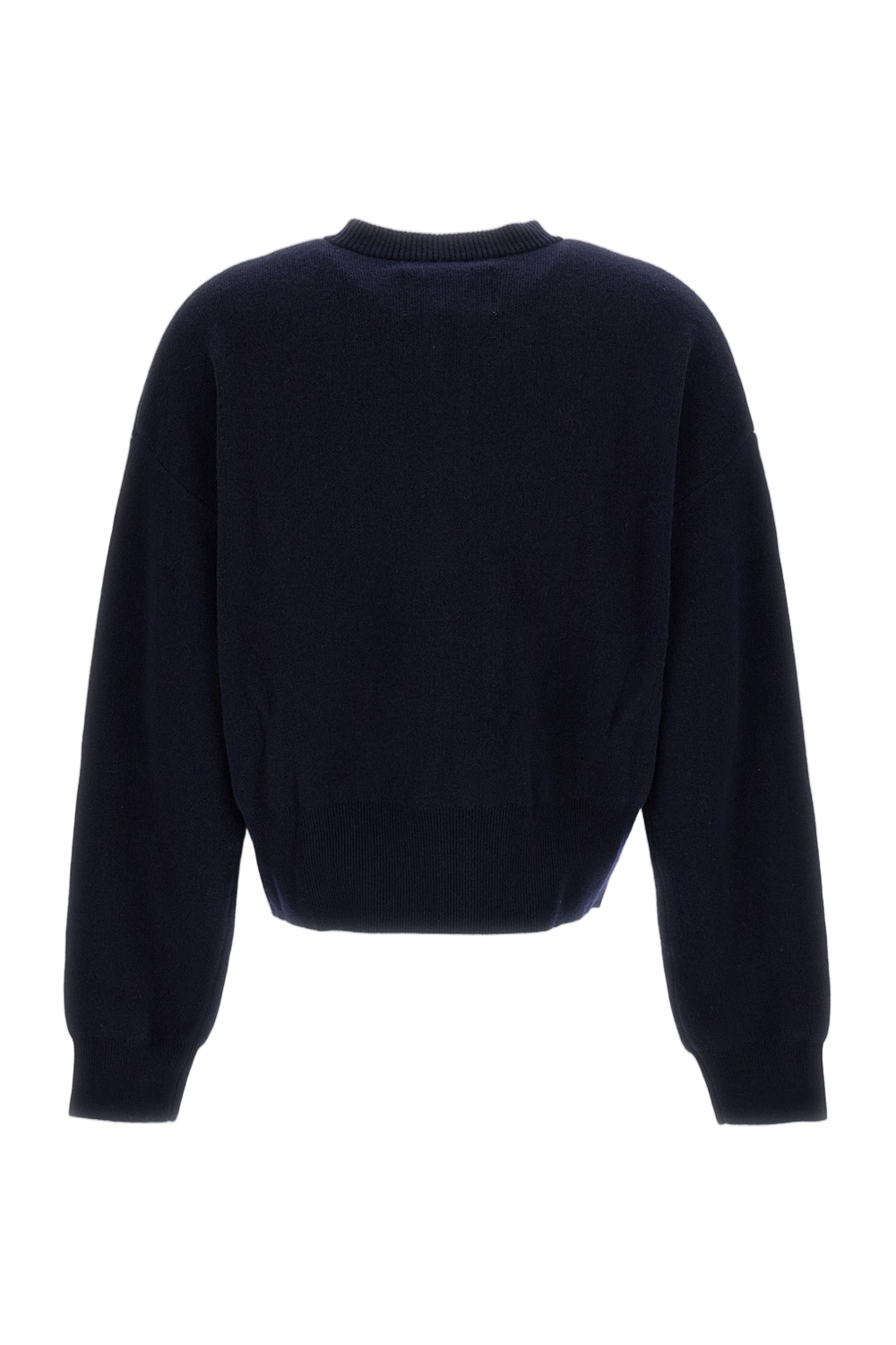 Navy Blue N.478 Xtra Fun Cashmere Zip Cardigan