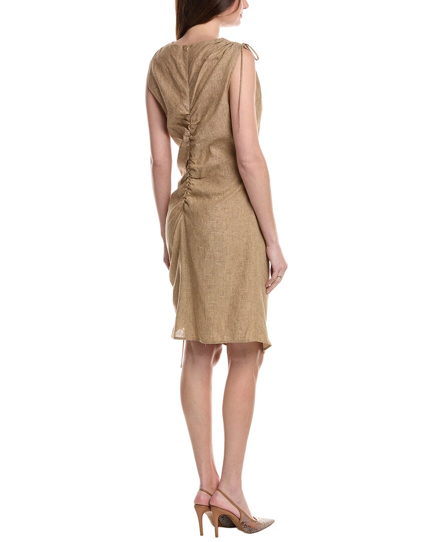 Marella Jolly Linen-Blend Mini Dress