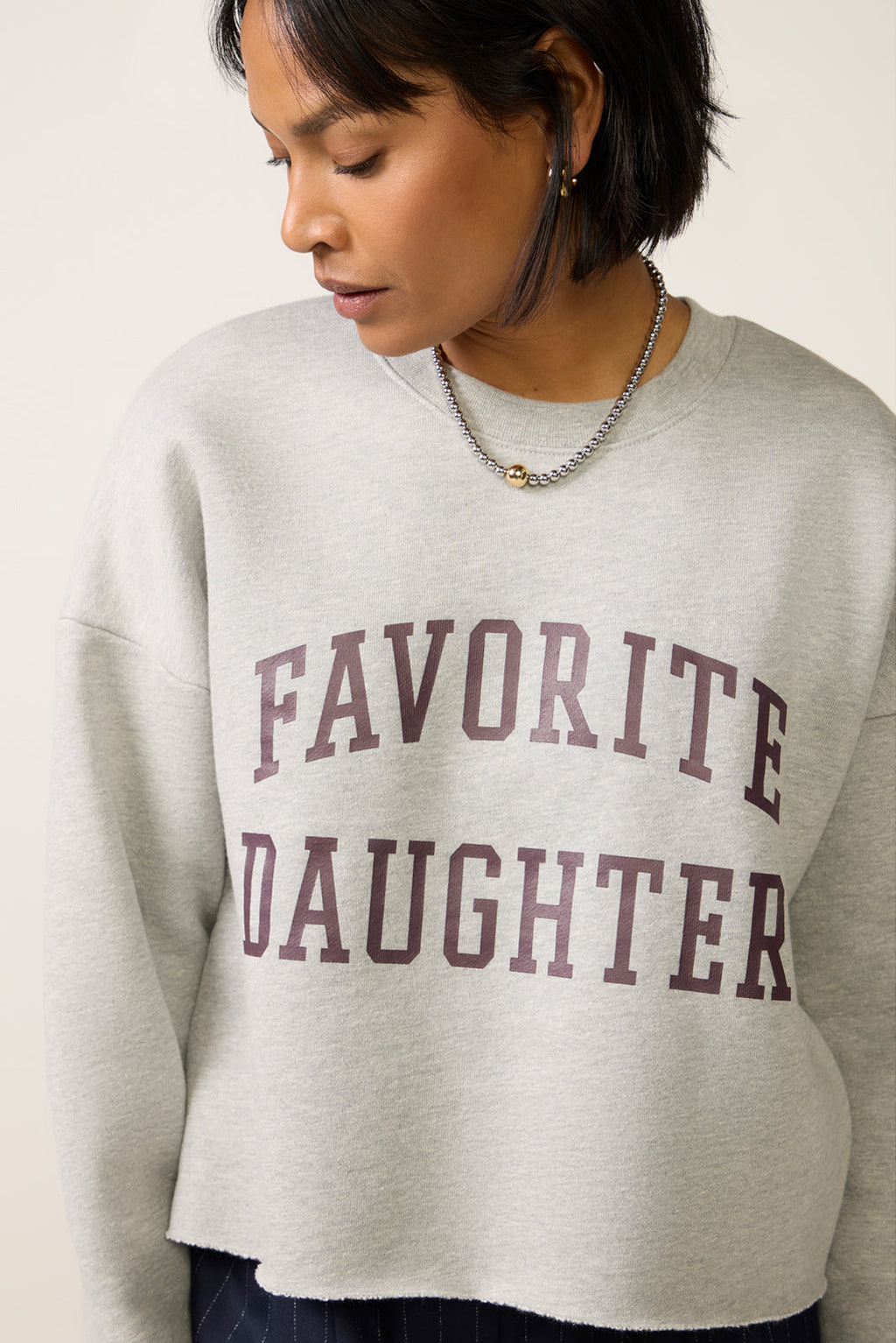 Women's The Cropped Collegiate Top