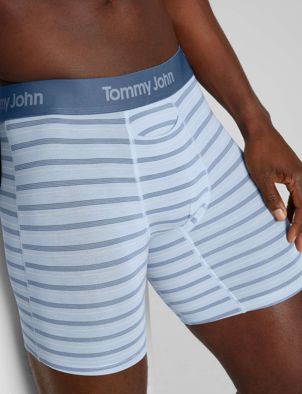 Men's Second Skin Mid-Length Boxer Brief 6"