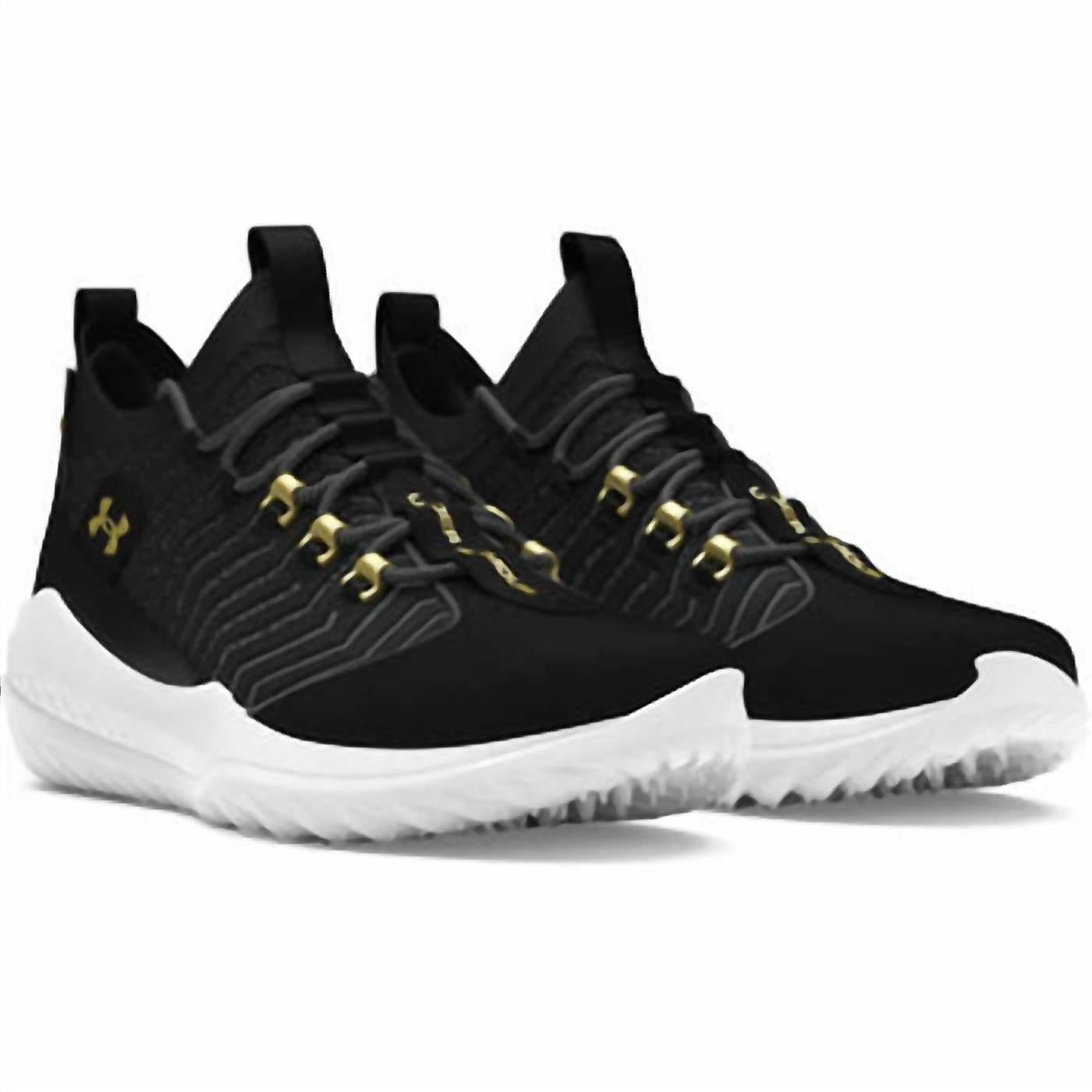 Men's Harper 9 Turf Baseball Shoes In Black/white