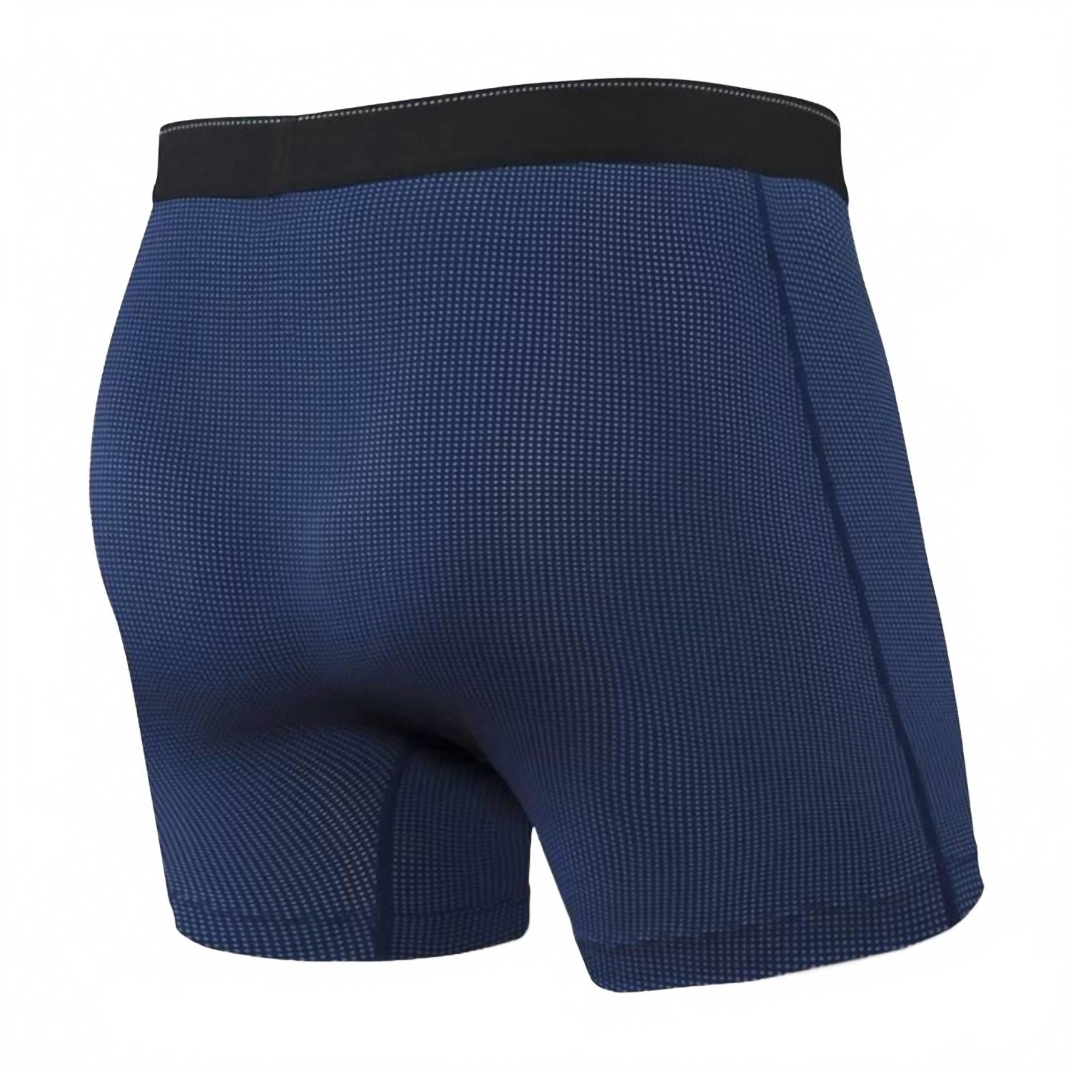 Quest Quick-Dry Mesh Boxer Brief In Midnight Blue