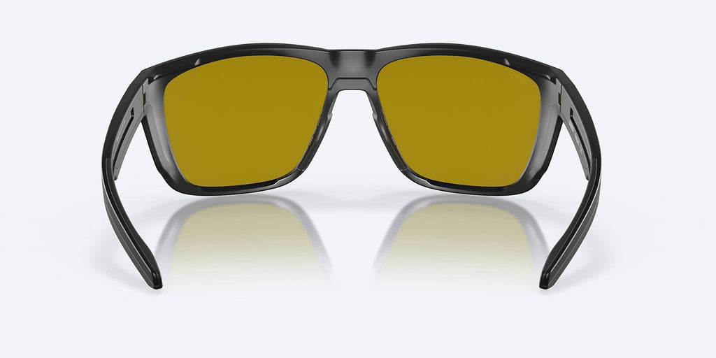 Men's Ferg Xl Square Polarized Sunglasses In Matte Black/sunrise Silver Mirror