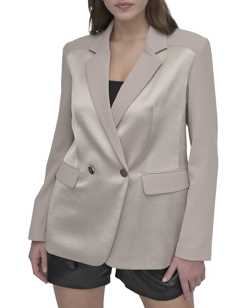 DKNY Open Back Blazer