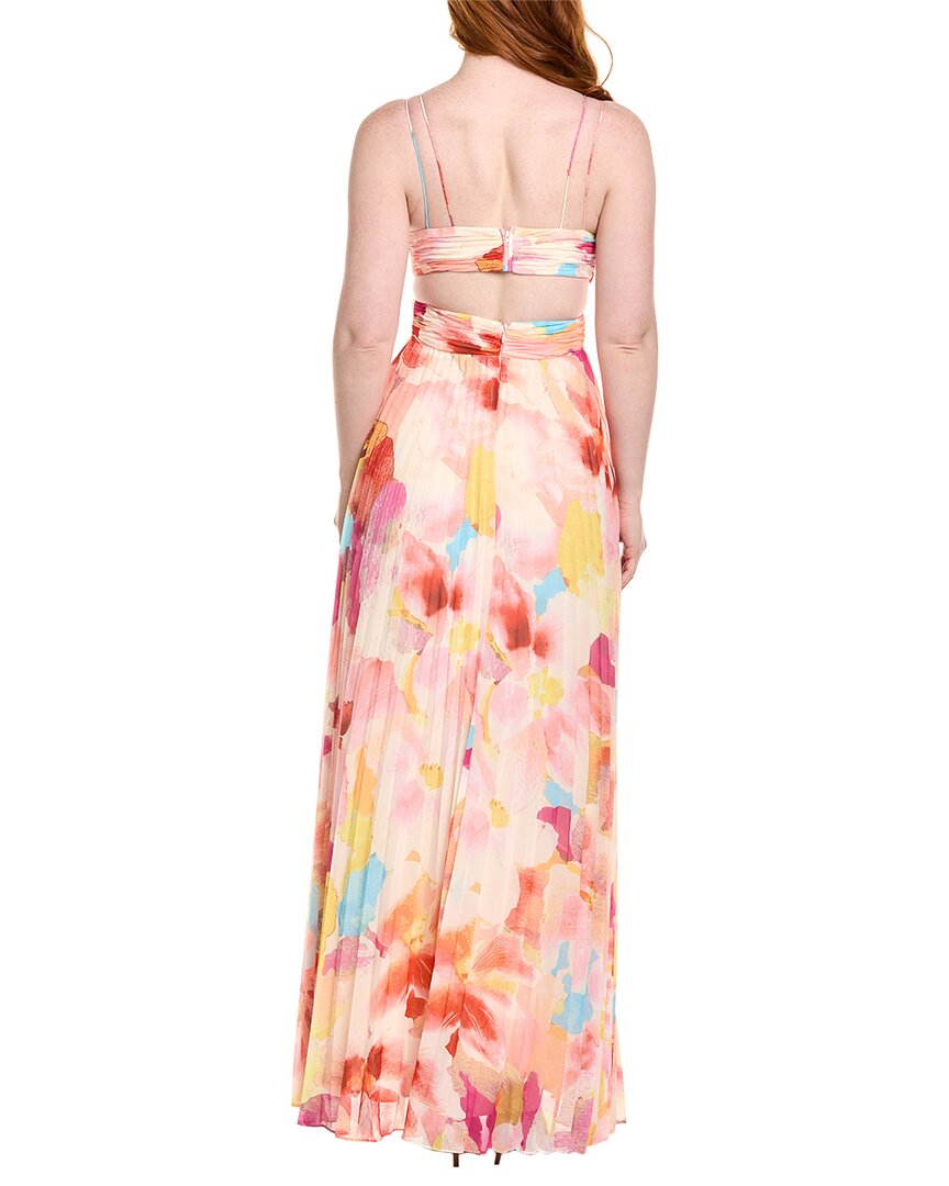 AMUR Lisle Pleated Gown