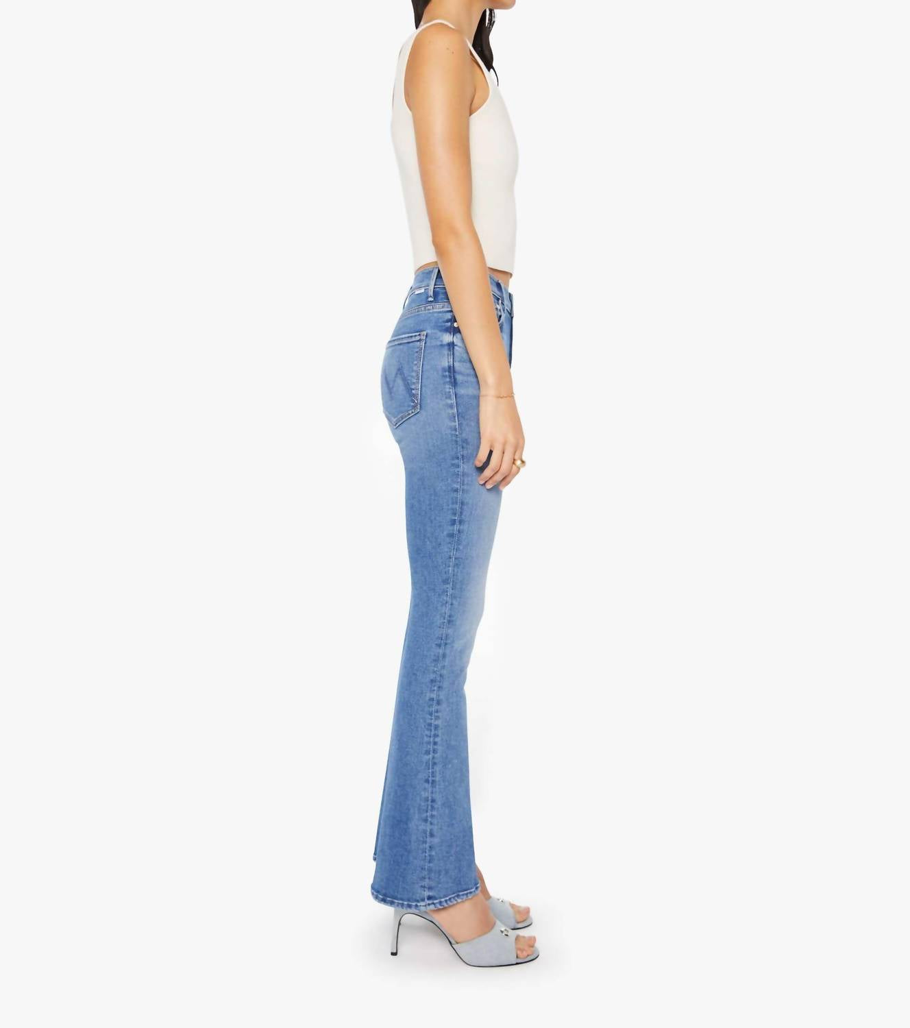 High Waisted Weekender Skimp Jeans In Swing And Miss