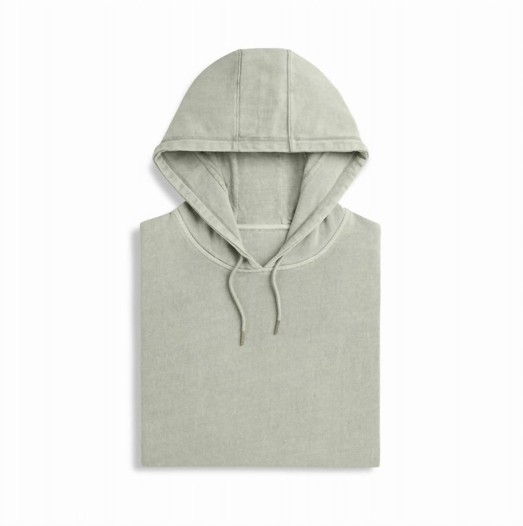 French Terry Hoodie In Sage