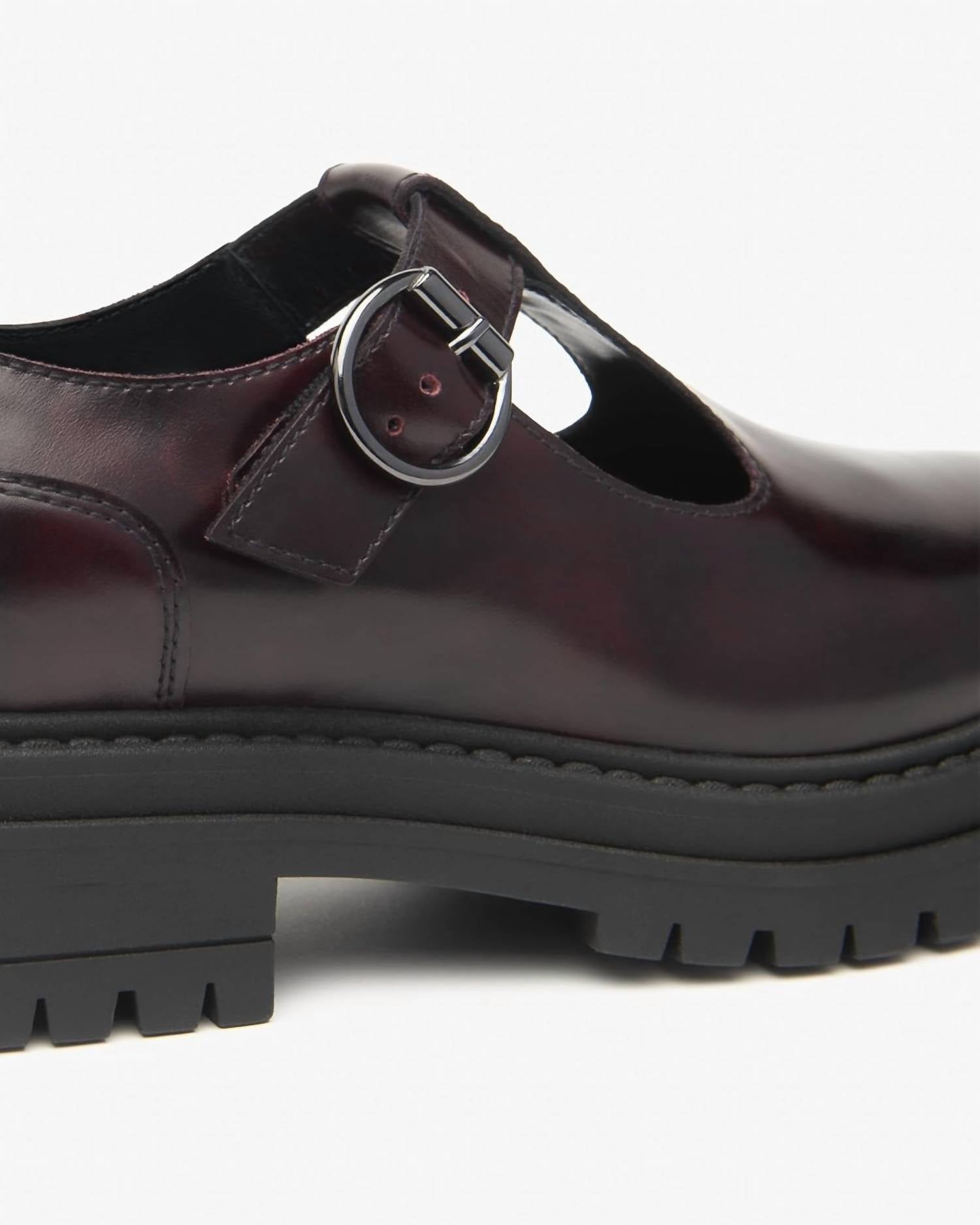 Women's Manolete Clog In Bordo