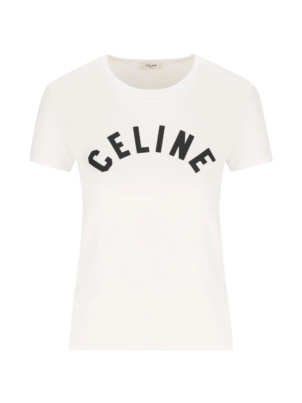 Celine Women Ribbed T-Shirt
