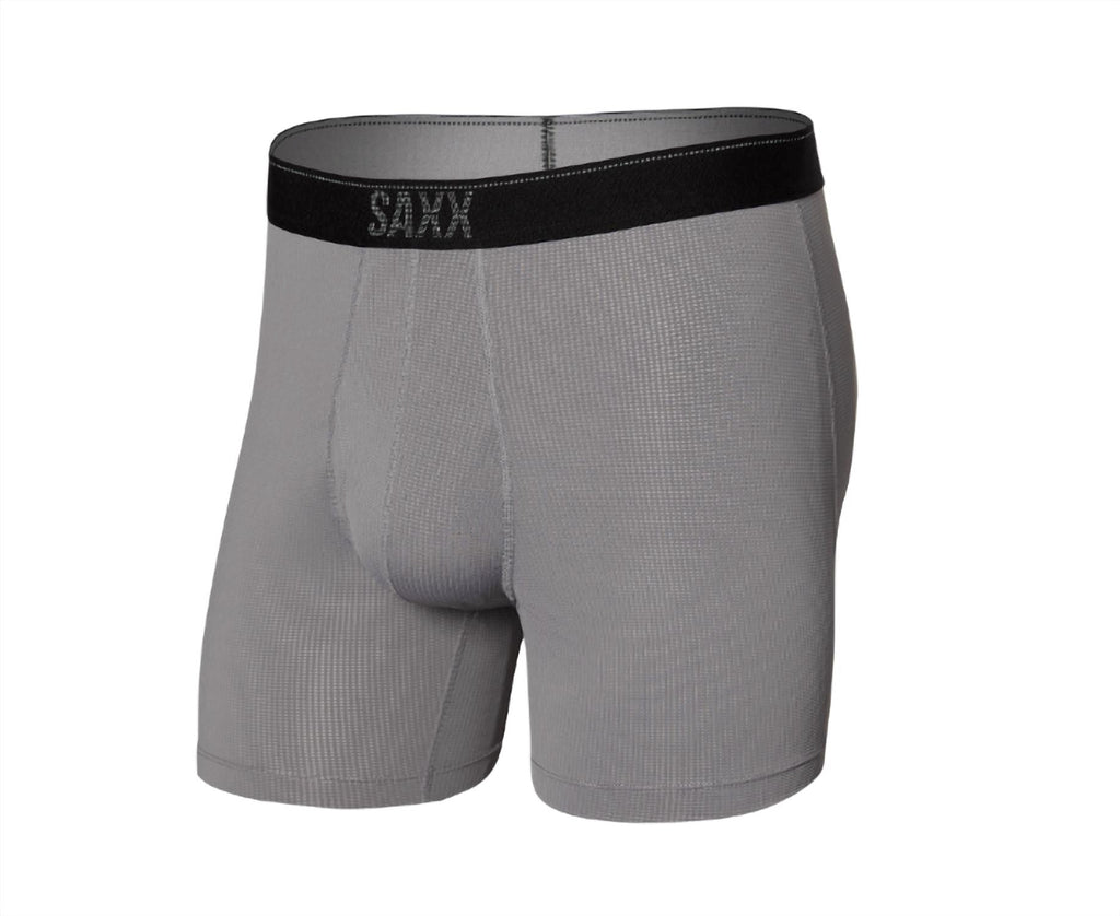Men's Quest Boxer Brief In Grey